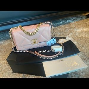 Chanel 19 Bag; Light Pink; Small (BNIB)